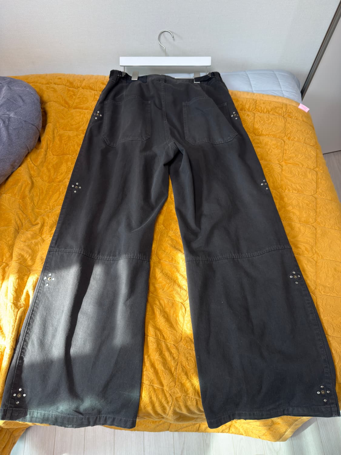 [3] 25ss 폴리테루 리벳 고시마 빈티치 차콜 상품이미지4