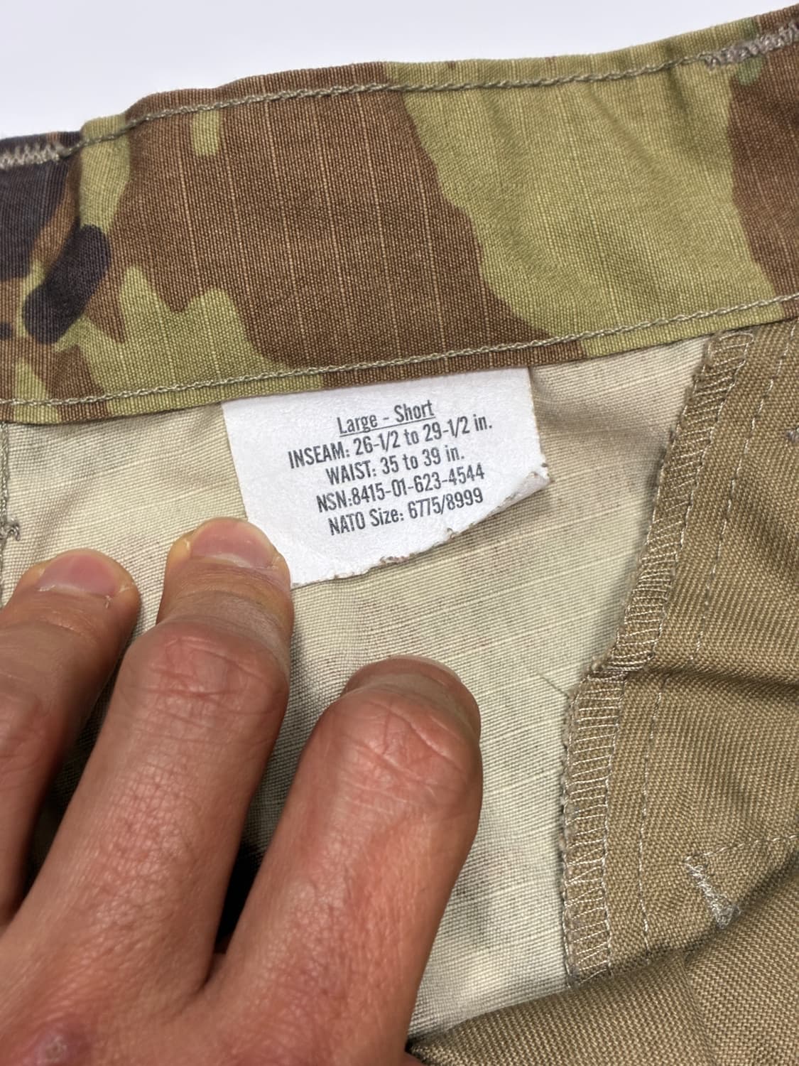 미군 OCP 멀티캠 팬츠 하의 상품이미지3