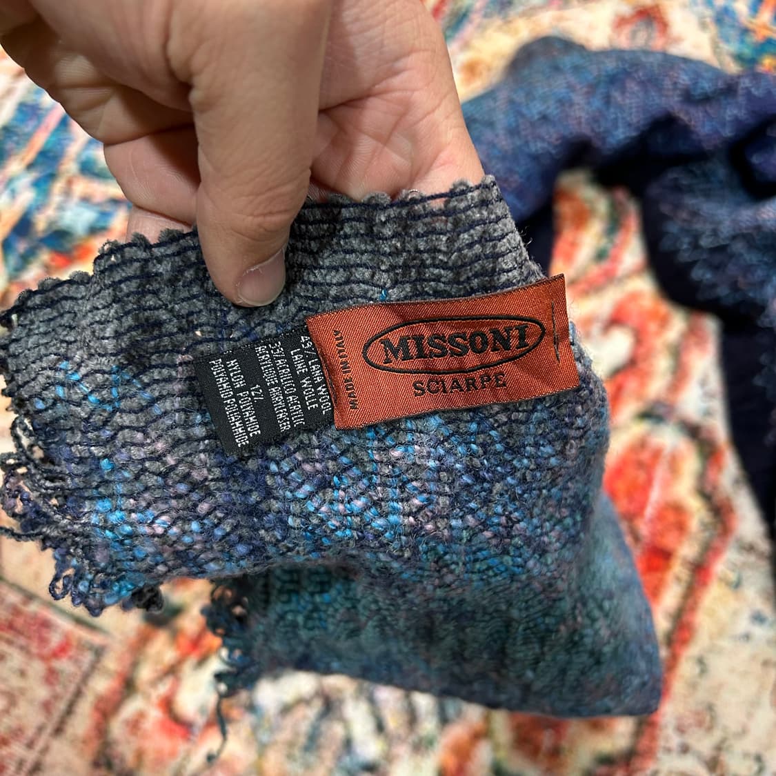 [OS] 미쏘나 그라데이션 패턴 머플러 상품이미지3