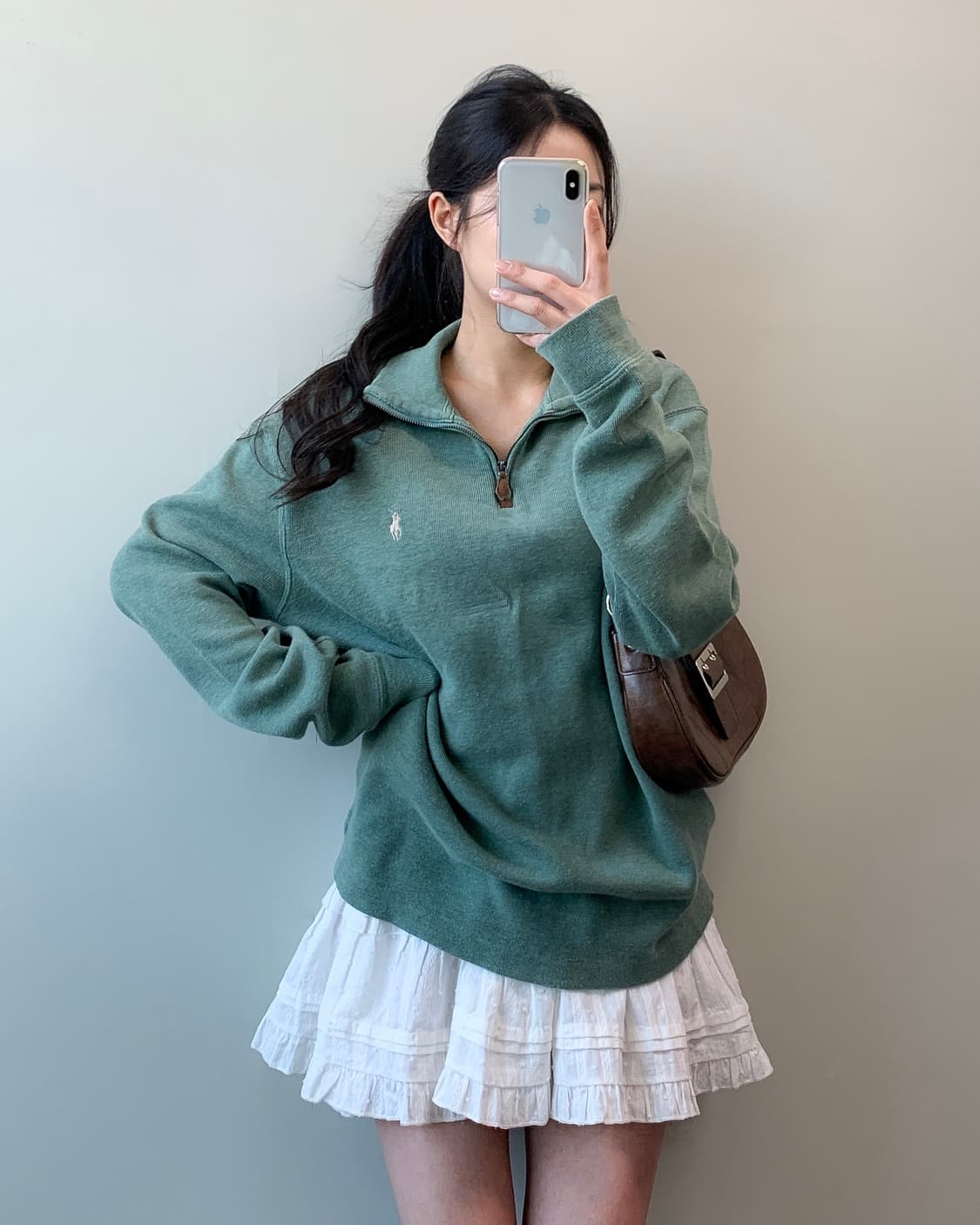 폴로 반집업 니트  상품이미지2