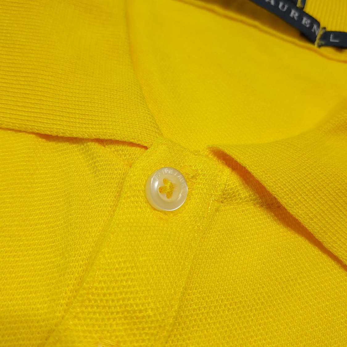 CK024 L 폴로 00s 일본판 멀티포니 옐로우반팔  티셔츠 상품이미지5