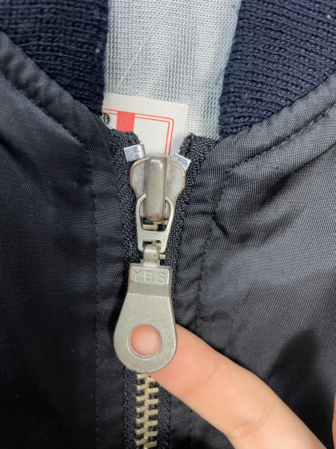 게스클럽 올드스쿨 빅로고 항공자켓 H1027 상품이미지8