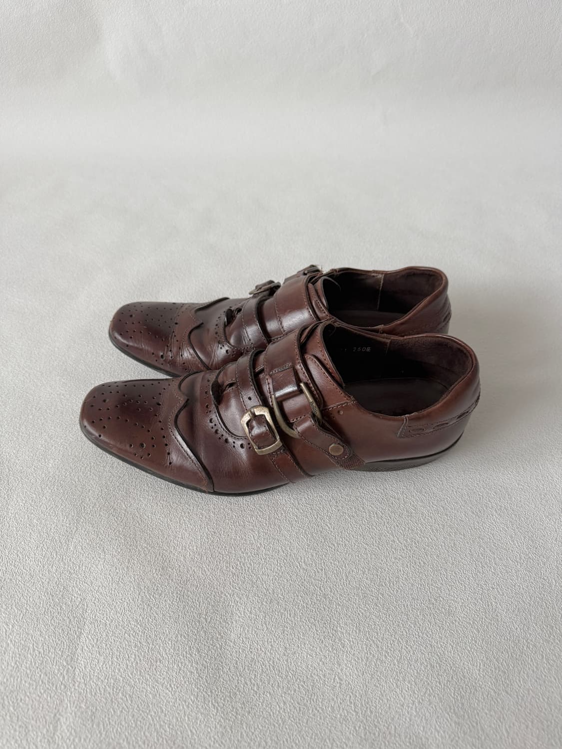 [260]버팔로(Buffalo) 스트랩 레더 슈즈 상품이미지1