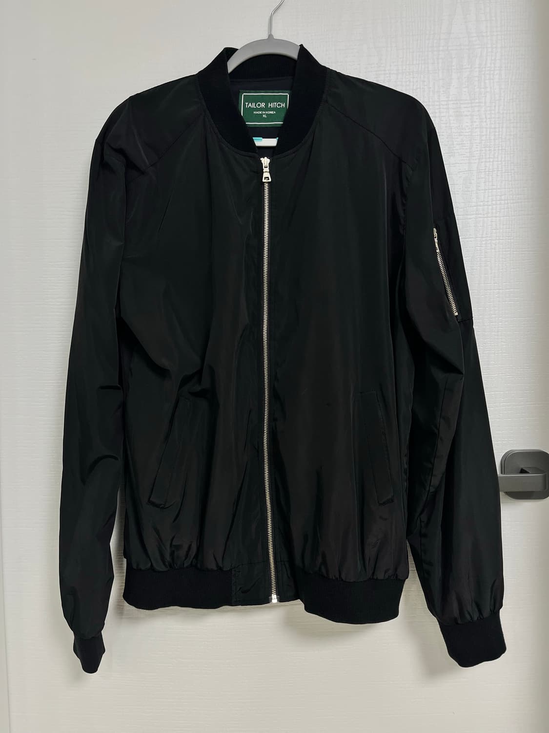 XL / 테일러히치 블랙 봄버자켓 상품이미지1