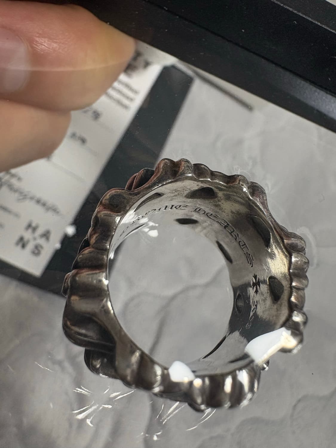 [us11]크롬하츠 세메터리 스퀘어링 상품이미지2