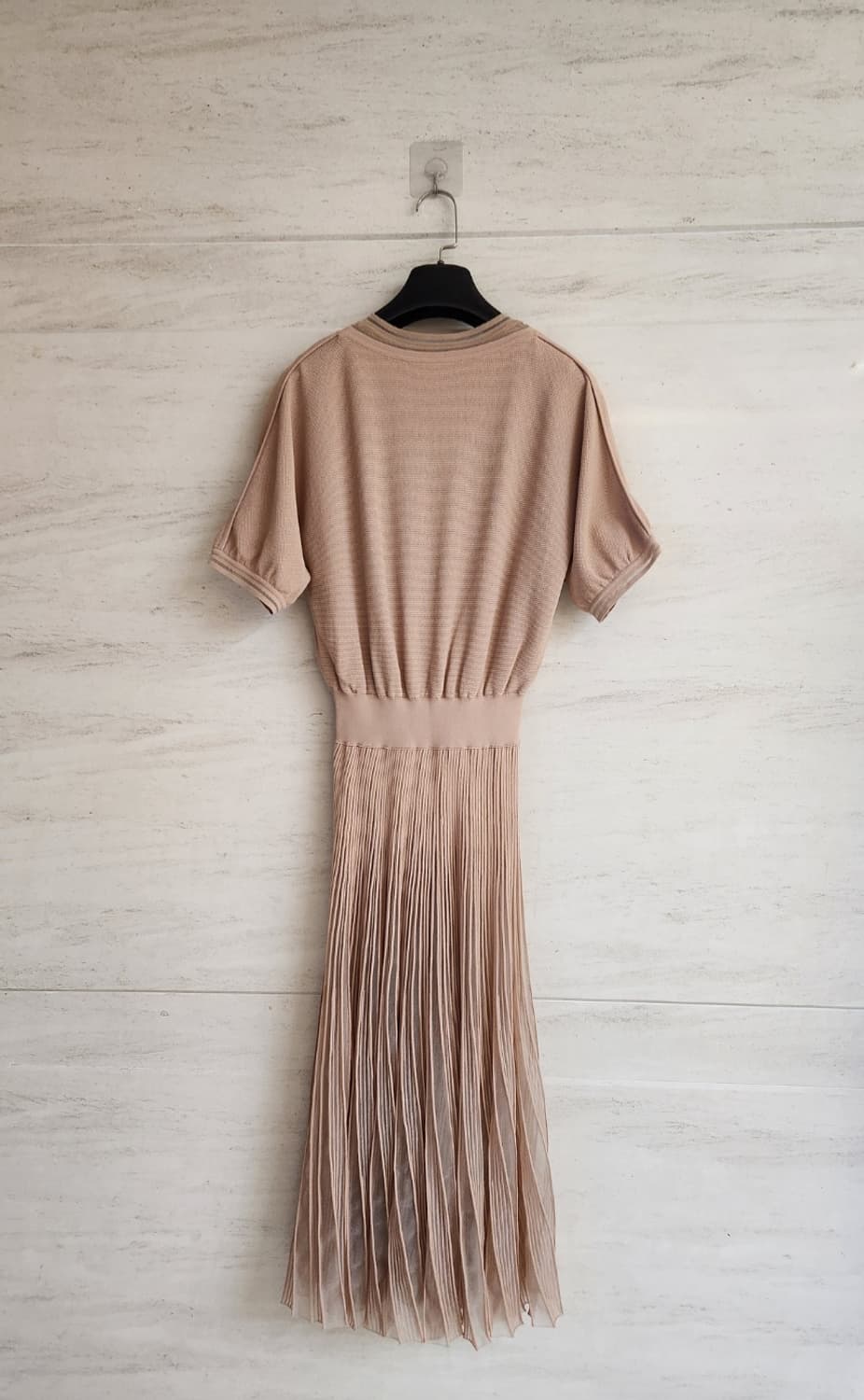 마인 번아웃 튤블록 니트 원피스 프리사이즈 상품이미지7