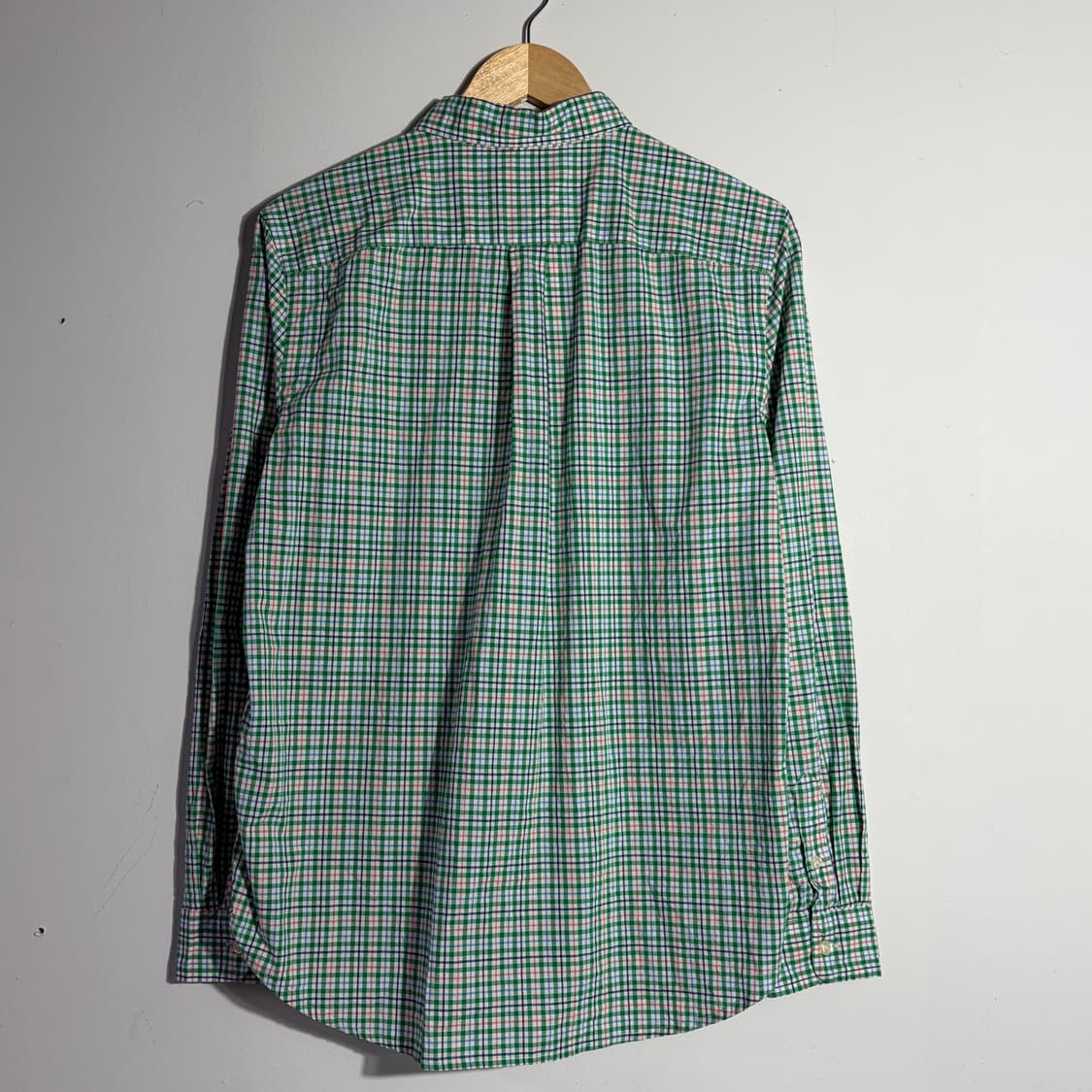 폴로 랄프로렌 빈티지 그린 체크 셔츠 (무료배송) 상품이미지4