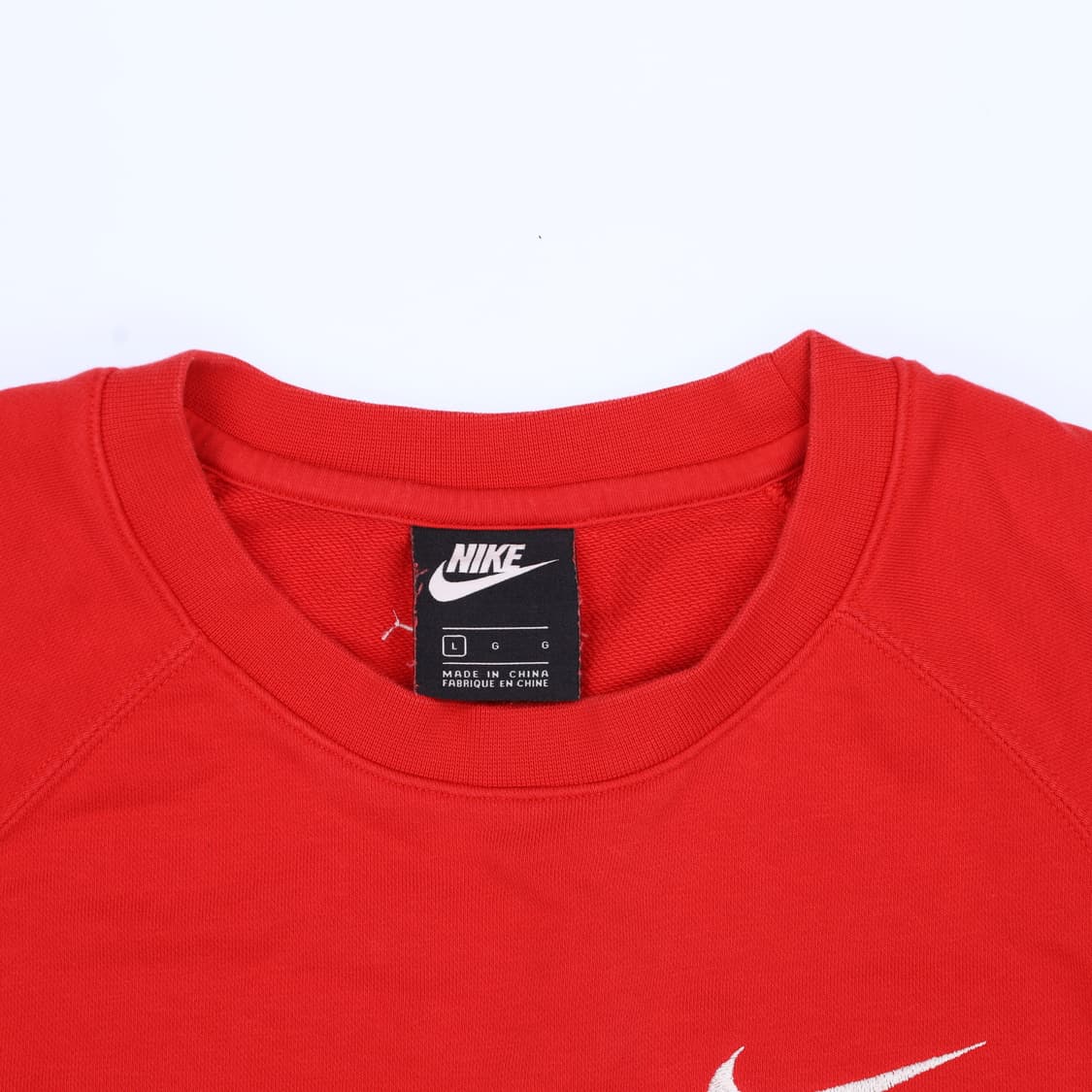 100 나이키 더블스우시 맨투맨 티셔츠 N7588 상품이미지4