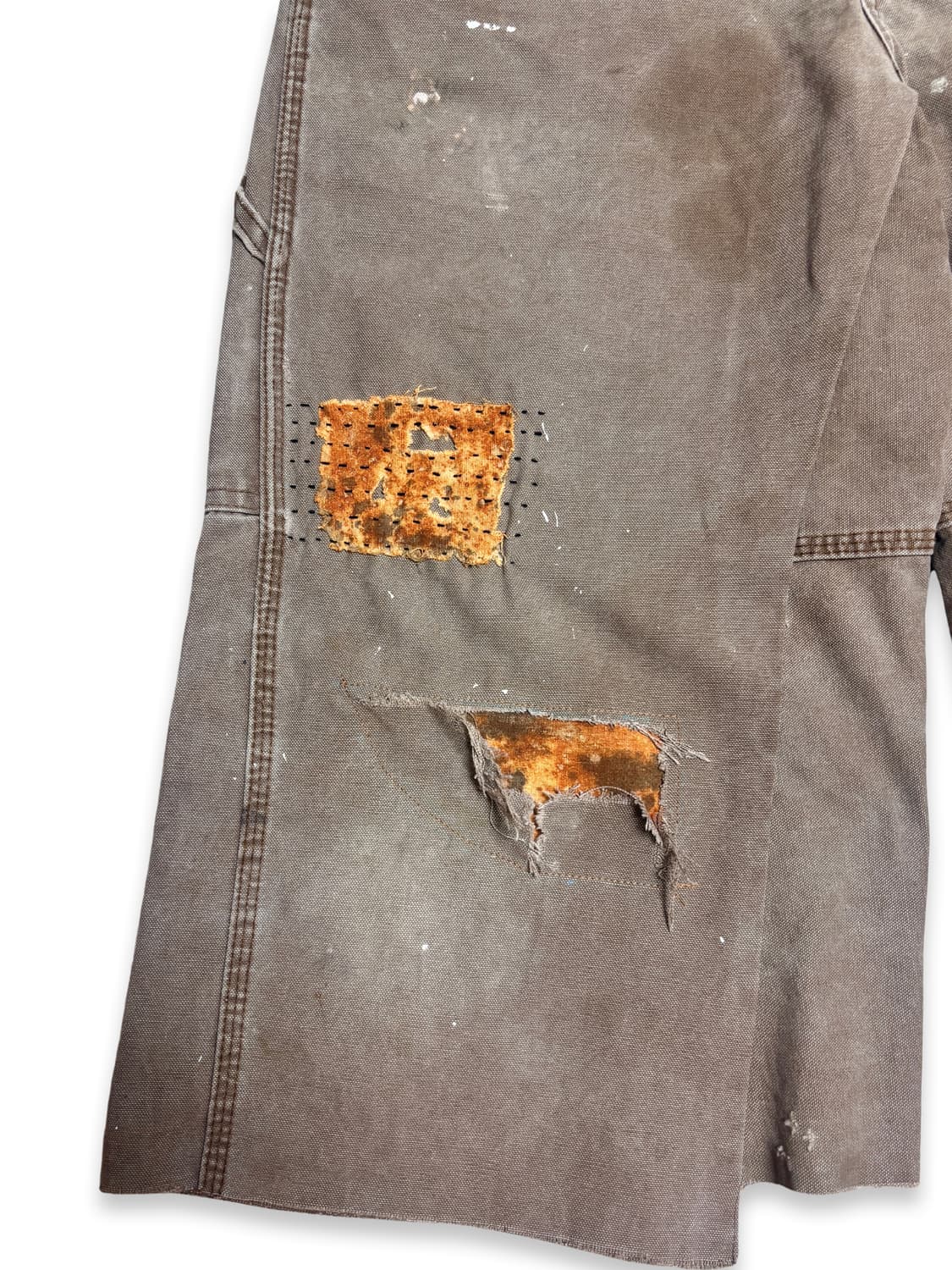 Vtg Dickies Sashiko Distressed 버뮤다 상품이미지4