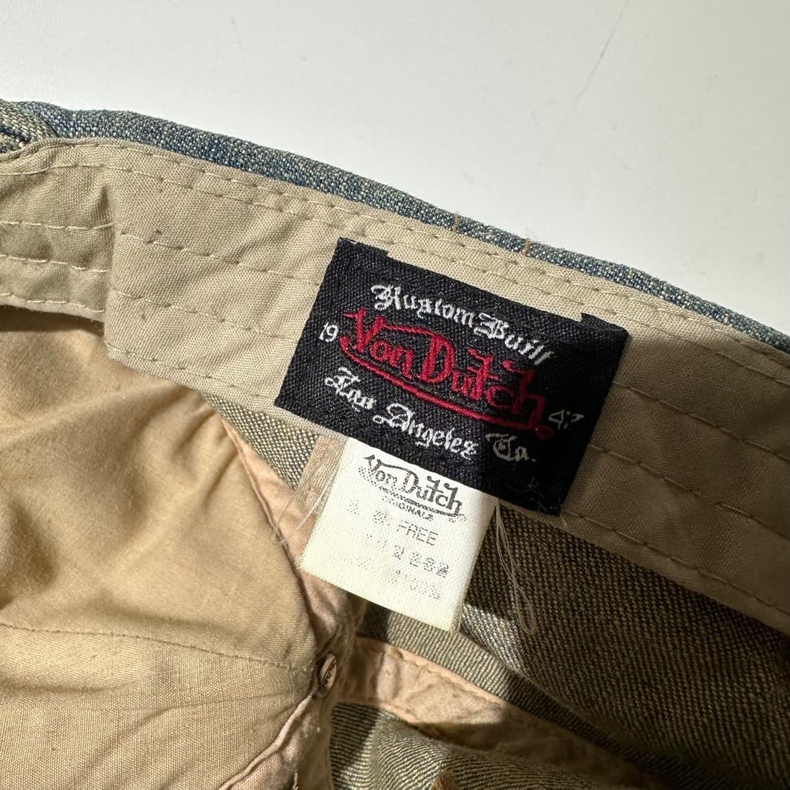 본더치 데님 볼캡 상품이미지7