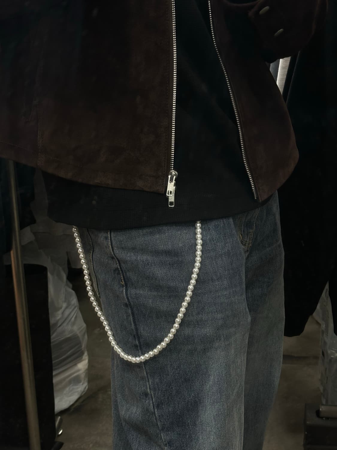 Pure pearl chain - 퓨어 진주 체인 상품이미지3