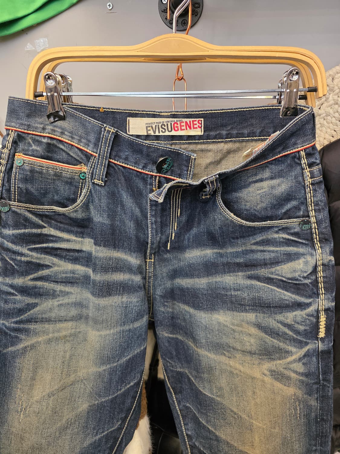 에비수 데님 팬츠 30인치 상품이미지3