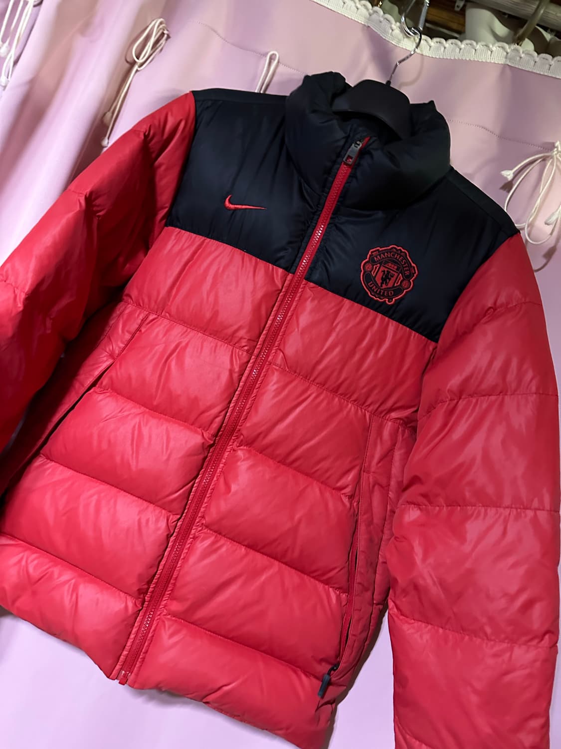 나이키 맨체스터 유나이티드 패딩  나이키 맨유 패딩 맨유패딩 레드 상품이미지2