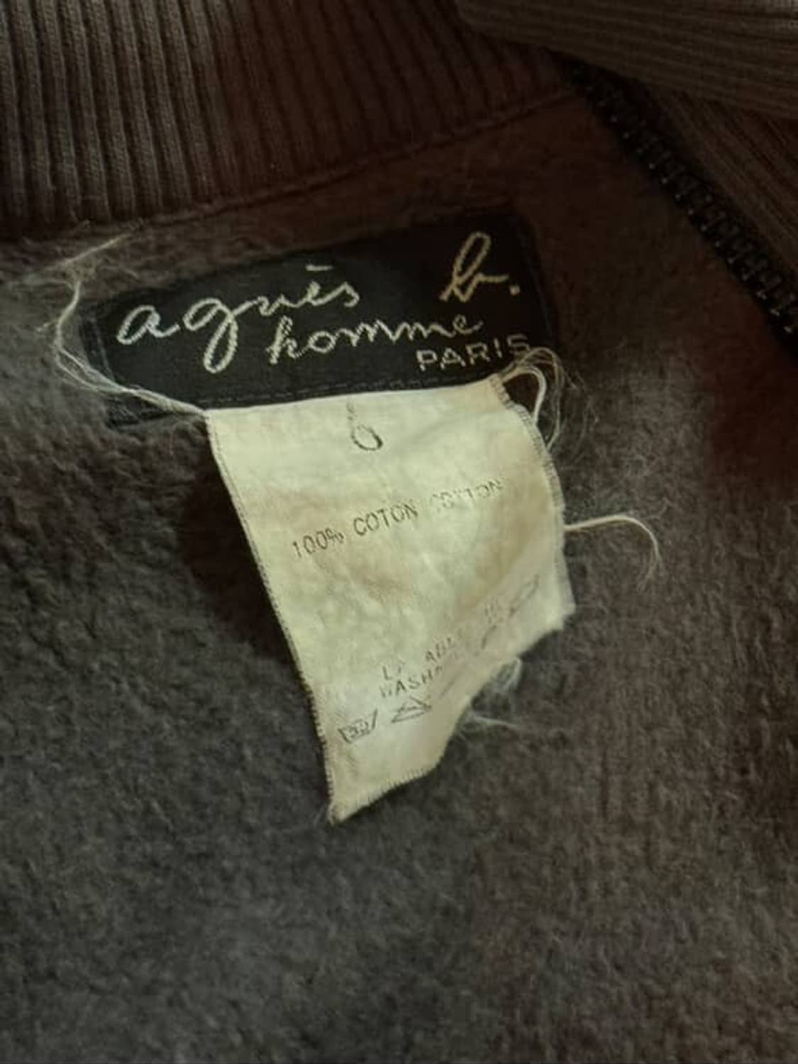 아네스베 90s ZIP UP grey 상품이미지3