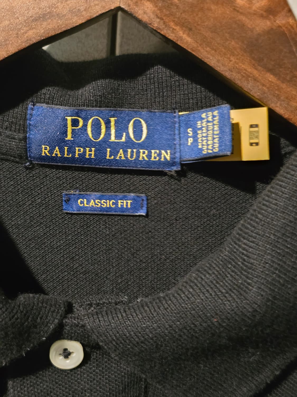 Polo Ralph Lauren 클래식핏 블랙 폴로셔츠 상품이미지3