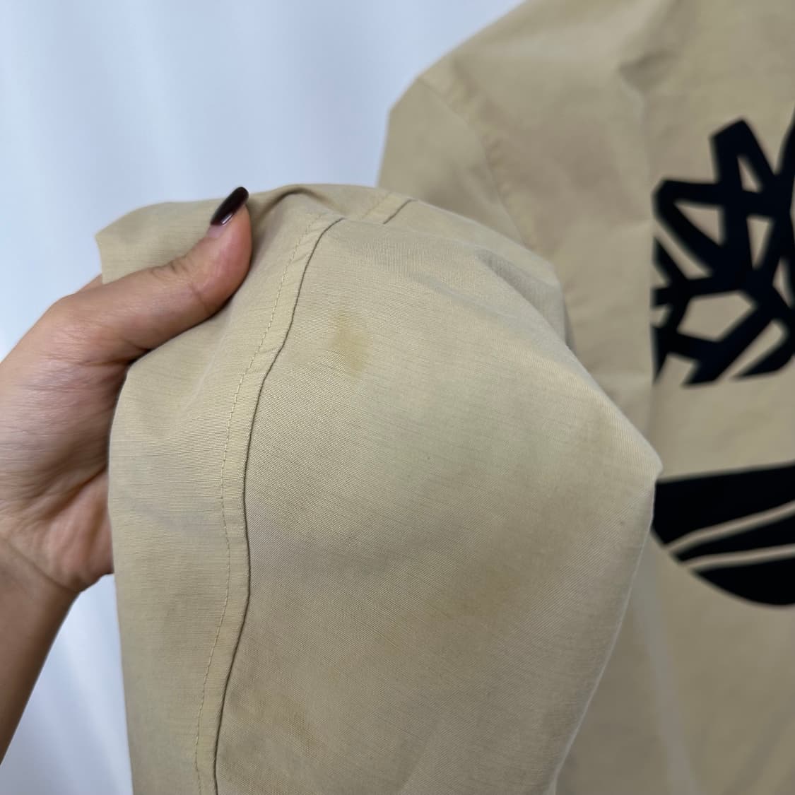 팀버랜드 남자 짧은기모 면자켓 똑딱이 M 상품이미지7