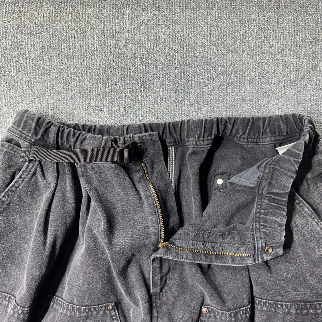 빔즈 더블니 카펜터 데님 팬츠 블랙 ( OS/OLD-7758 ) 상품이미지3
