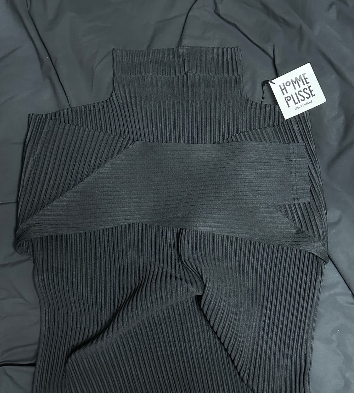 옴므플리세 하이넥탑 JK422 블랙 3 상품이미지3