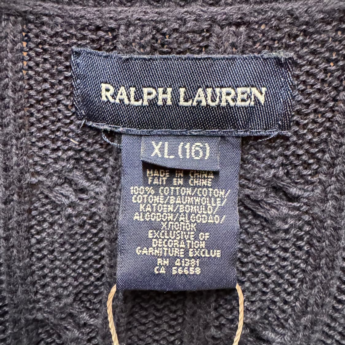 랄프로렌 폴로 페플럼 가디건 16 상품이미지2