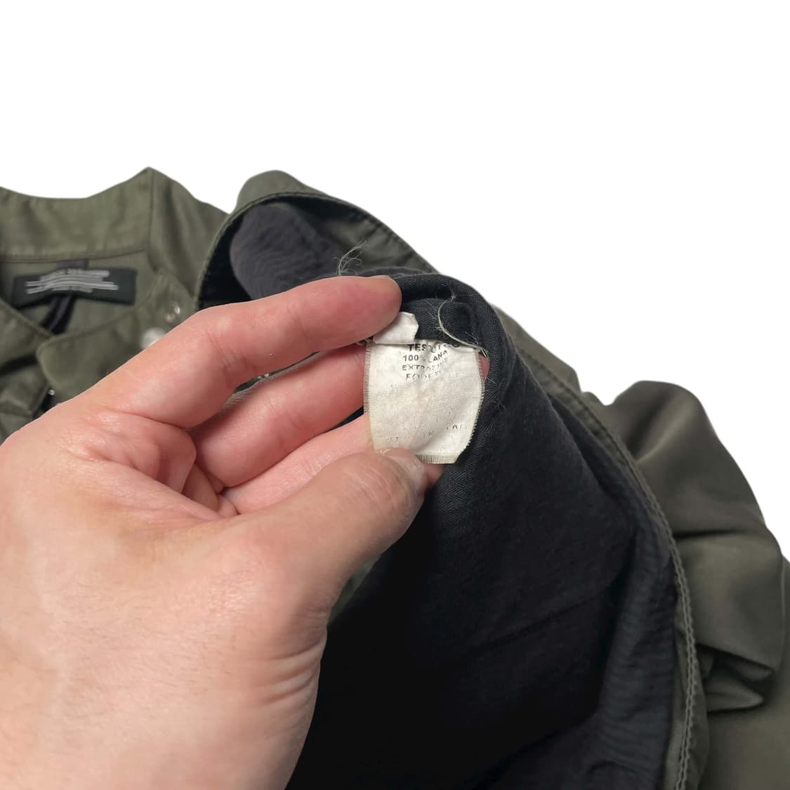 Marco tagliaferri 대각 포켓 집업 자켓 (italy) 상품이미지10