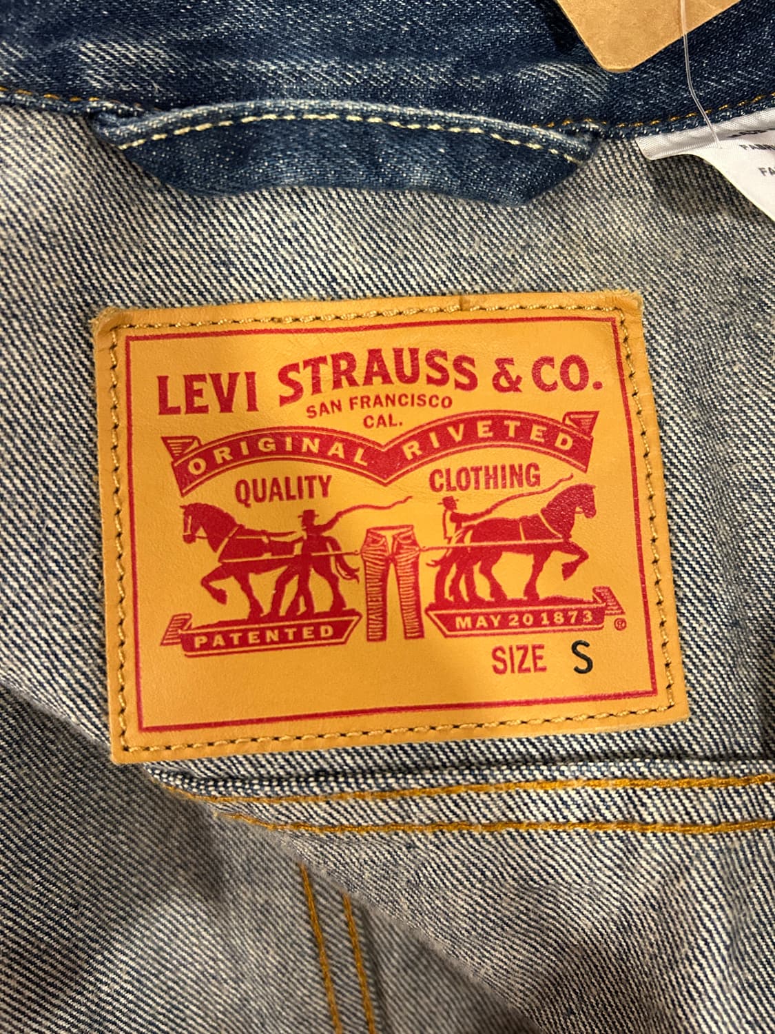 리바이스 청자켓 상품이미지3