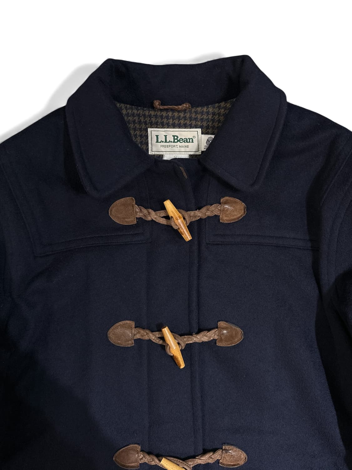 70’S L.L.Bean Wool Duffle Coat USA Navy 상품이미지2