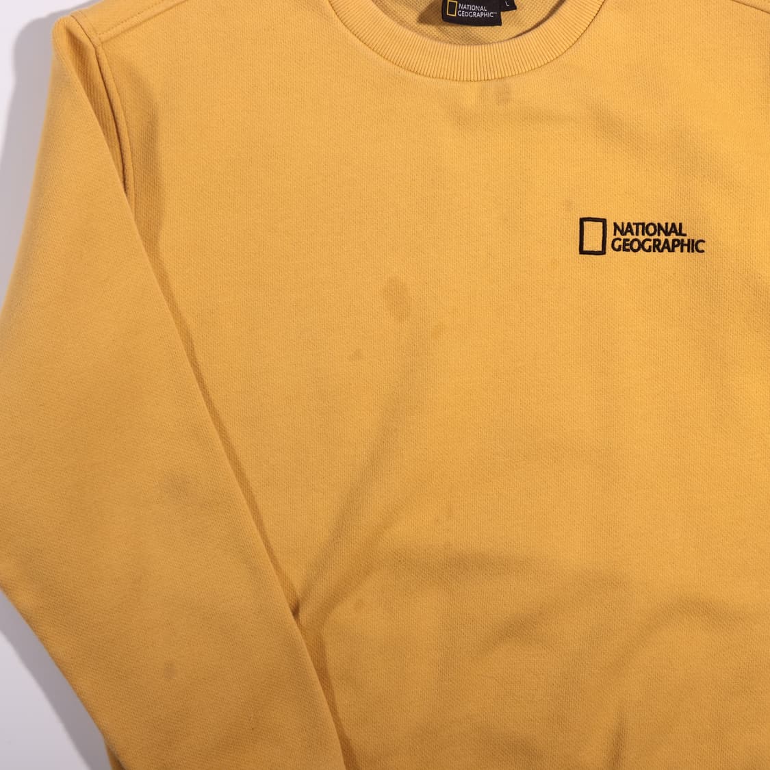 내셔널지오그래픽 자수로고 맨투맨 B625 상품이미지5