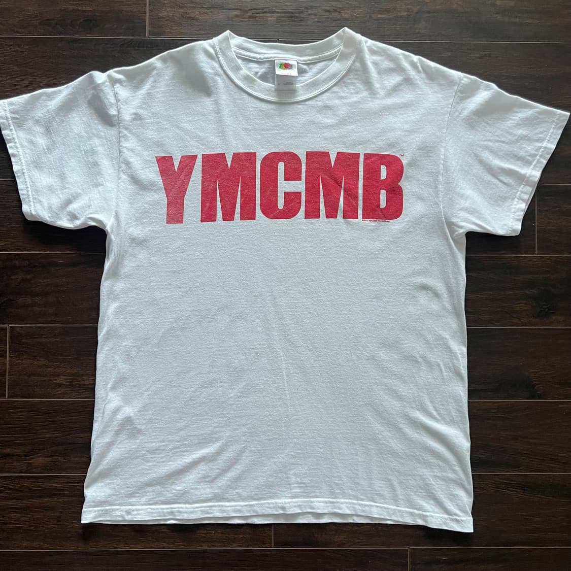 [L] 미국 빈티지 YMCMB 힙합 티셔츠 상품이미지1