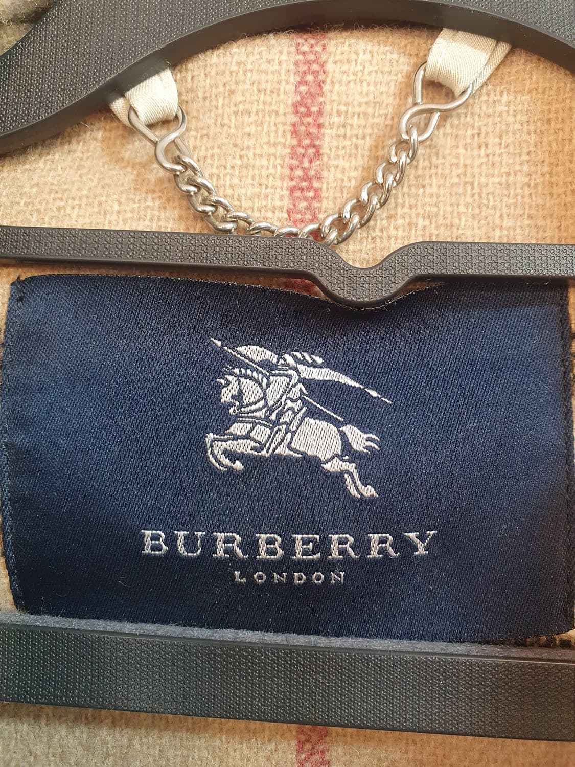 버버리 체크 후드 떡볶이 코트 상품이미지6