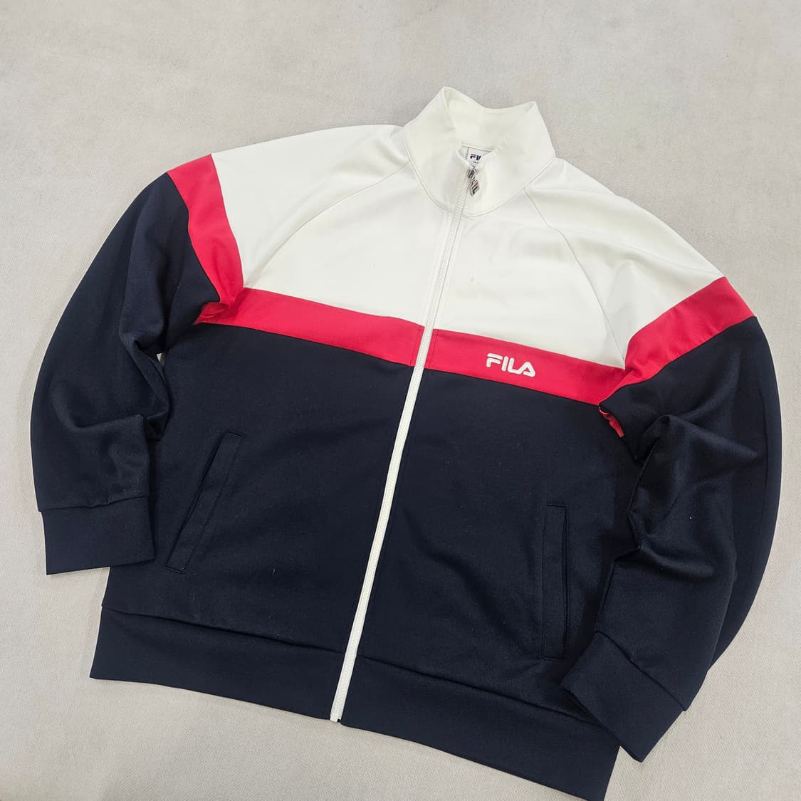 2XL 휠라 헤리티지 배색 트랙탑 자켓 0602Y2 상품이미지2