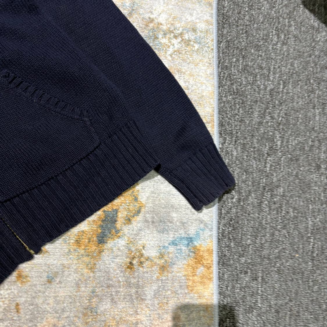 폴로 빅포니3 빈티지 니트 후드집업 상품이미지5