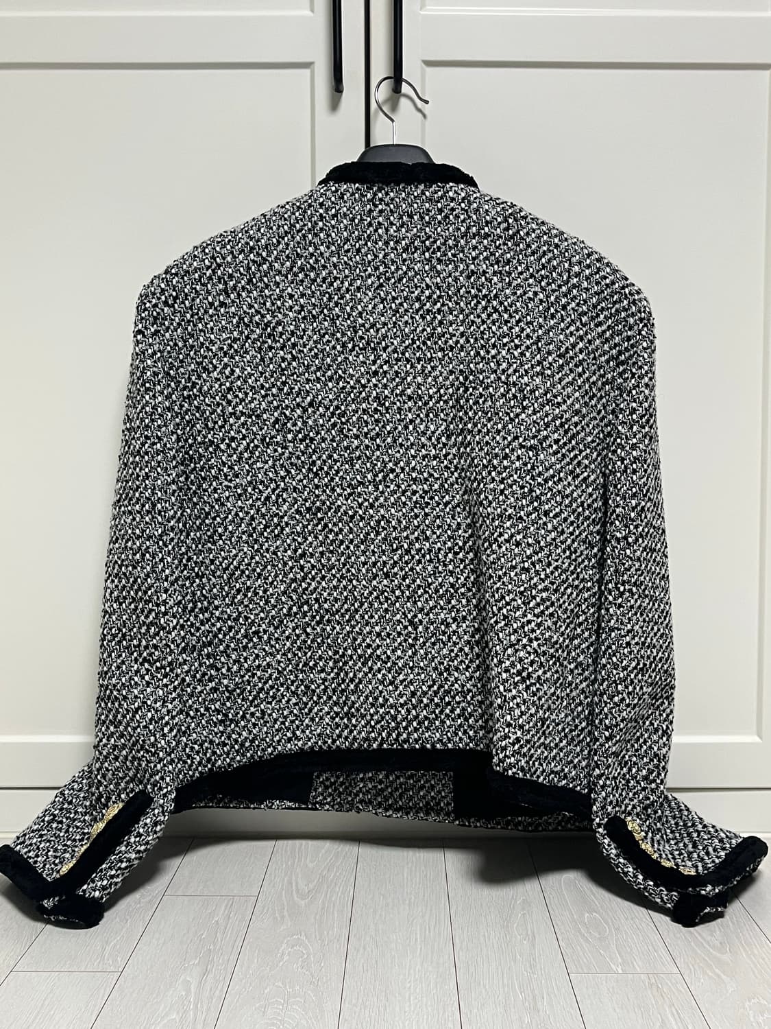 Langer 셀 박시 트위드 자켓 상품이미지3