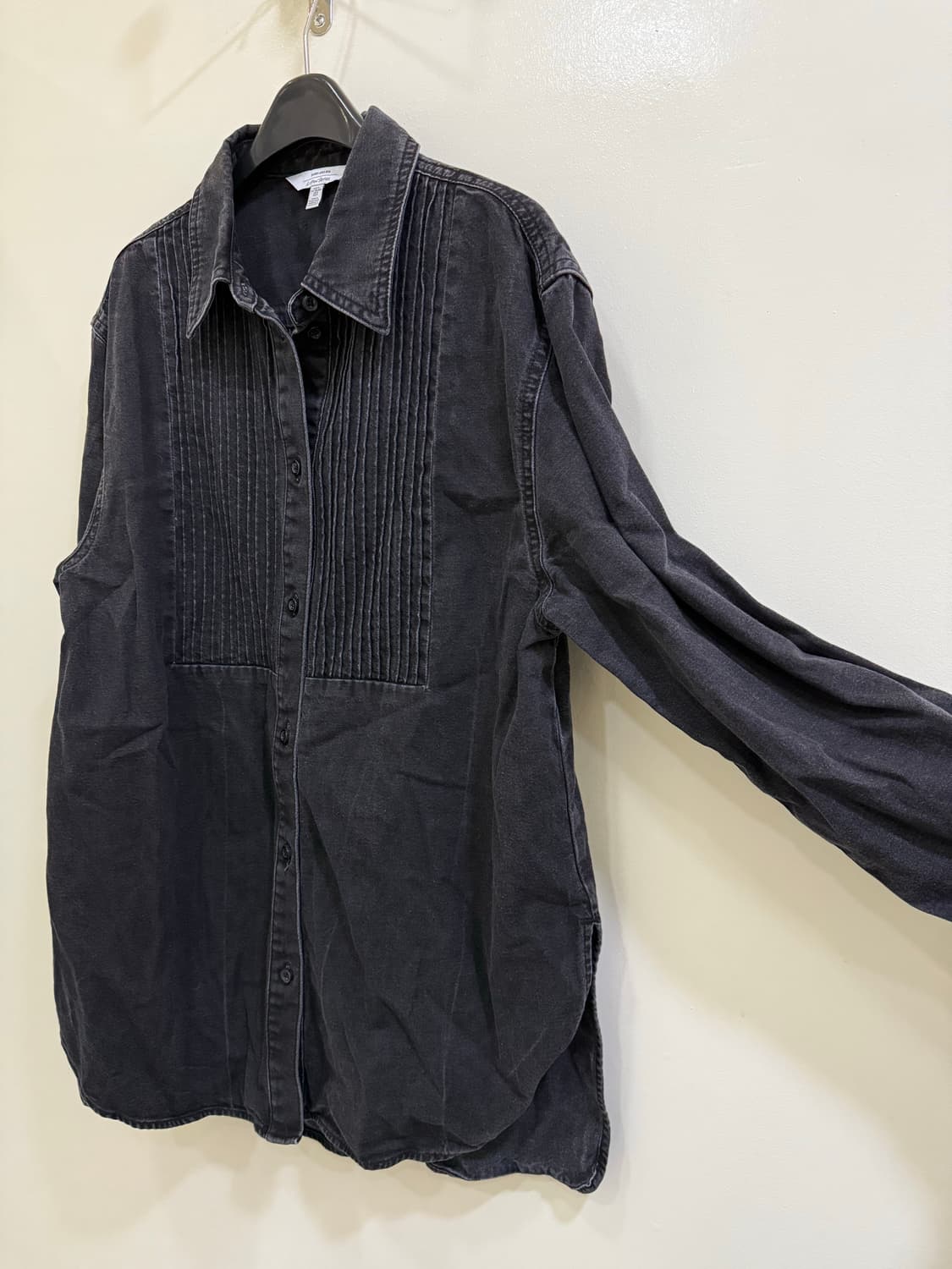앤아더스토리즈 블랙 데님 셔츠 정품 상품이미지3