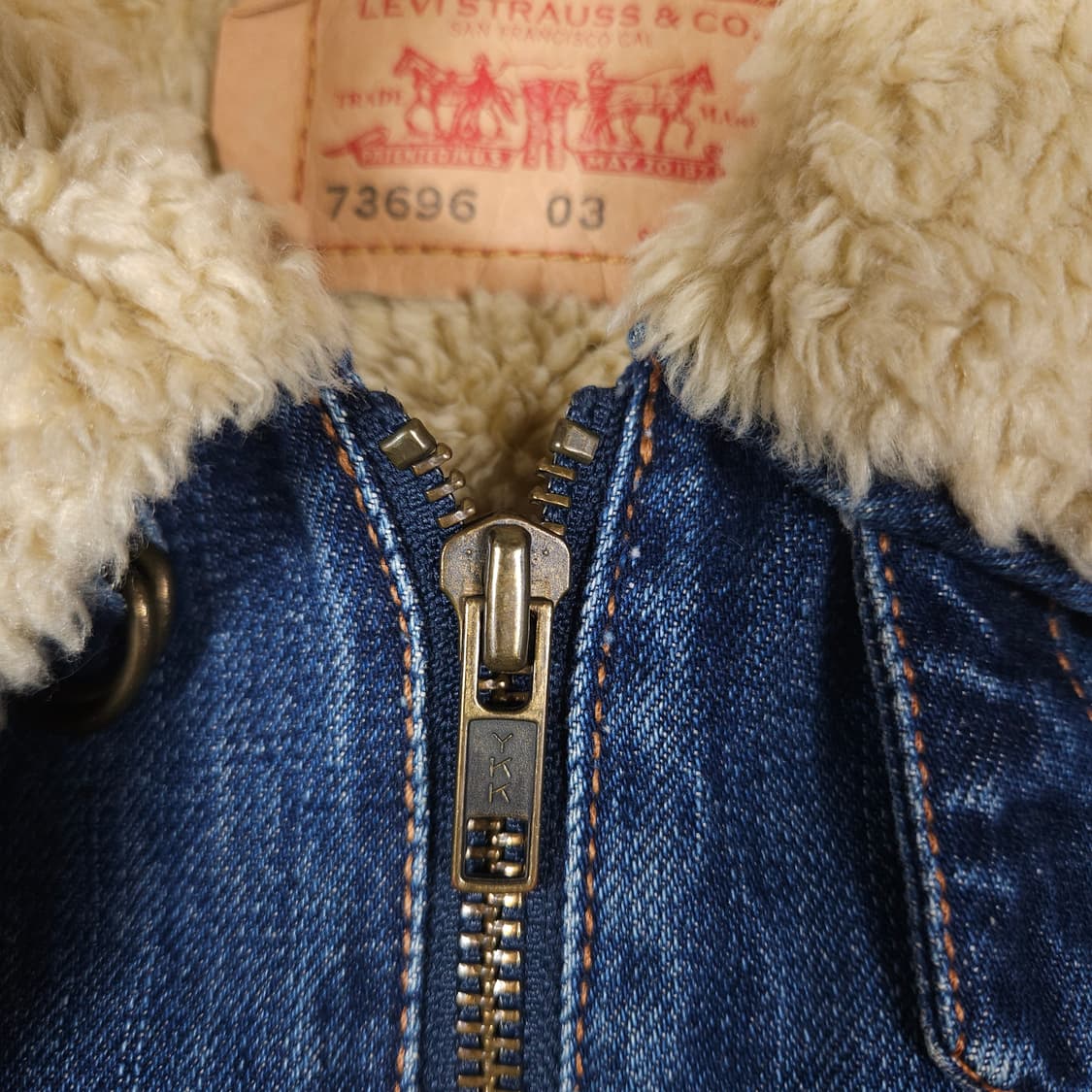 리바이스 쉐르파 데님 트러커 자켓 상품이미지5