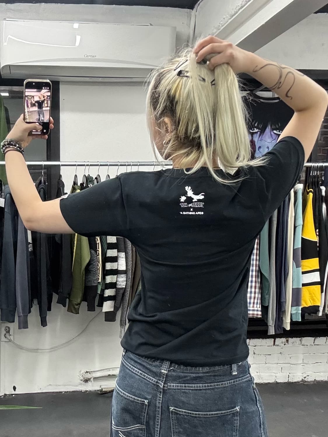 베이프 톰과제리 티셔츠 상품이미지5