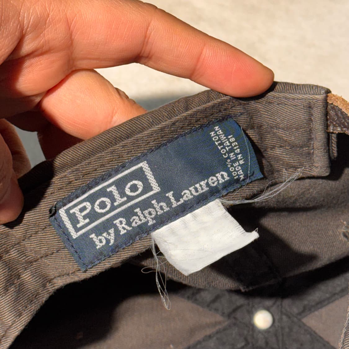 폴로 빅포니 볼캡 브라운 (OS) 레더 스트랩 상품이미지10