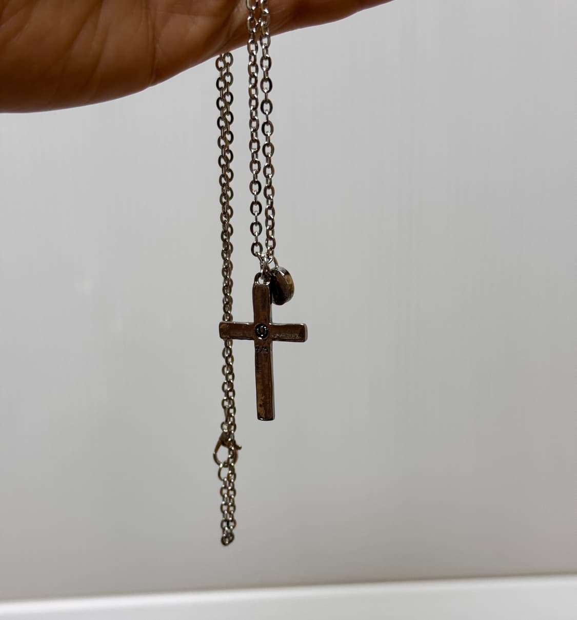 언더커버  Heaven Hell  Silver Cross Chain925 상품이미지5