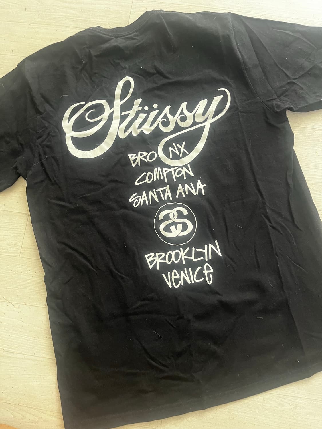 정품 스투시 월드투어 M 상품이미지2