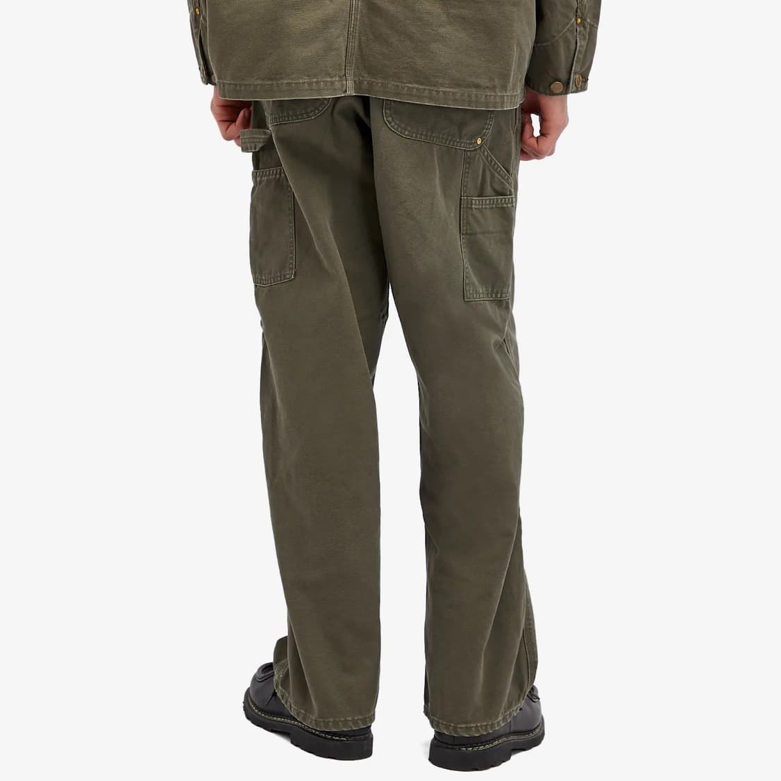 (새상품) 오어슬로우 대드핏 페인터 팬츠 아미 그린 상품이미지3