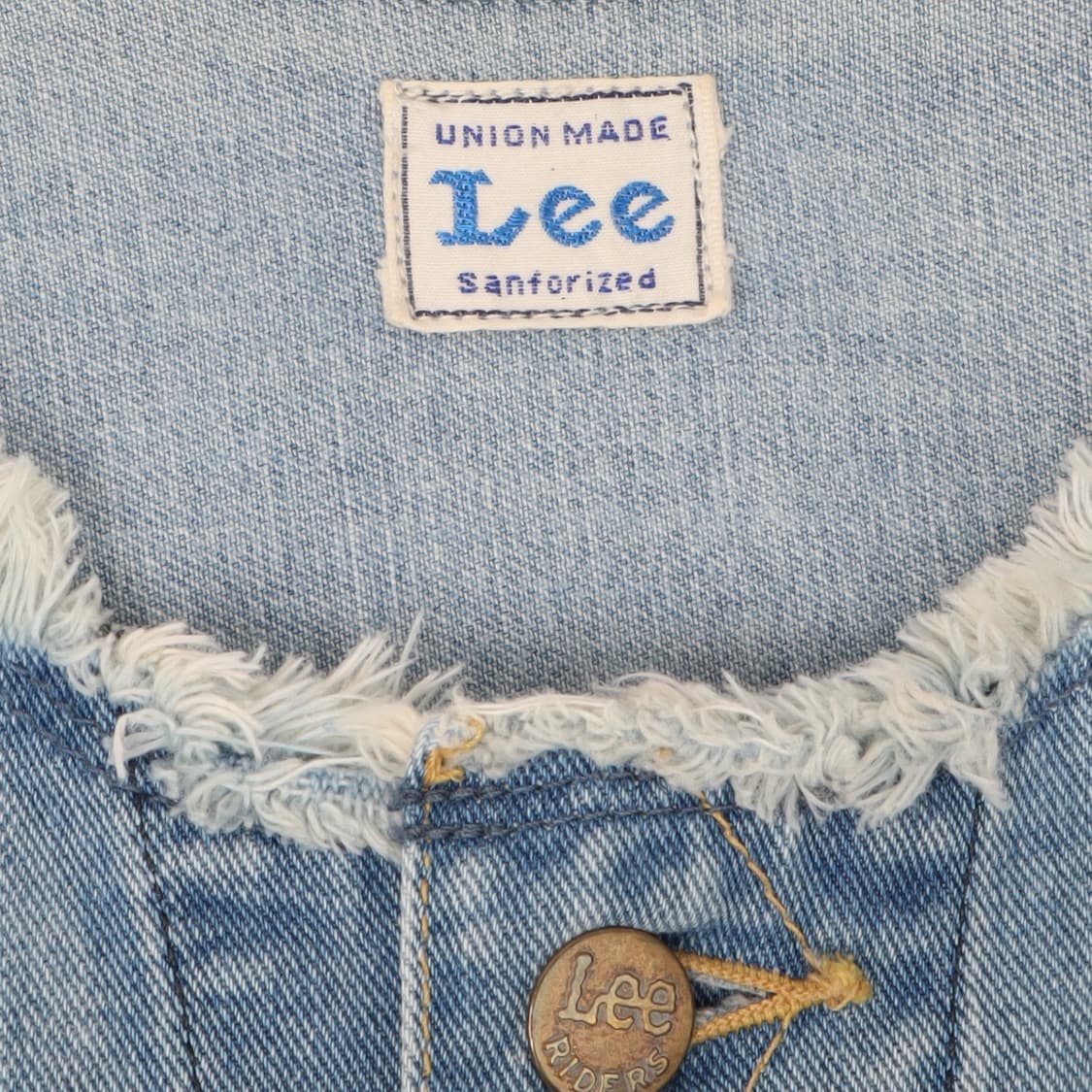 Lee jpn 논카라 컷아웃 데님자켓 상품이미지7