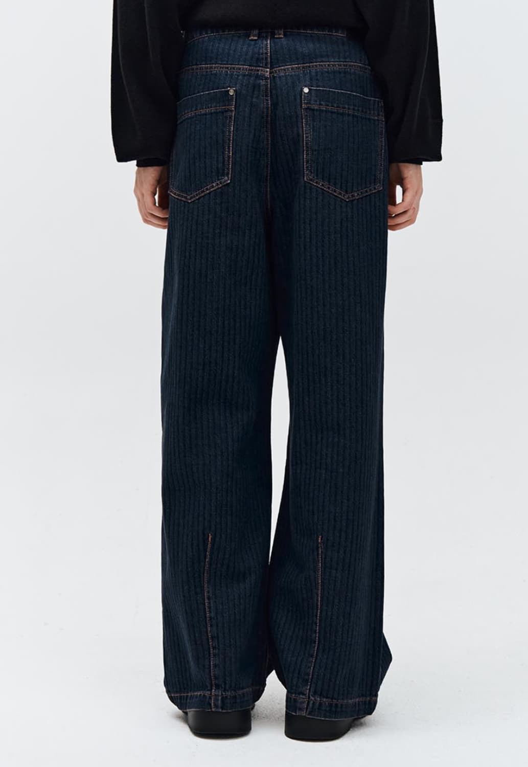 지오송지오 웨스턴 헤링본 데님 82사이즈(32) 상품이미지7