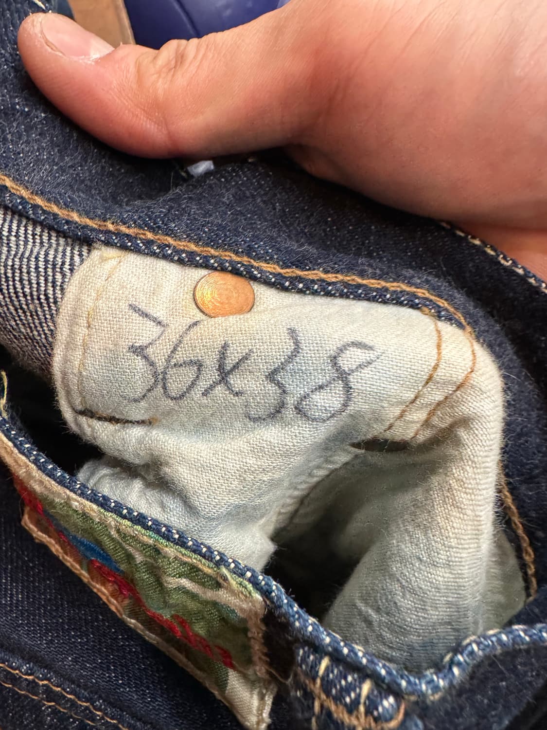 Nui Nalu 빈티지 셀비지 데님 상품이미지7