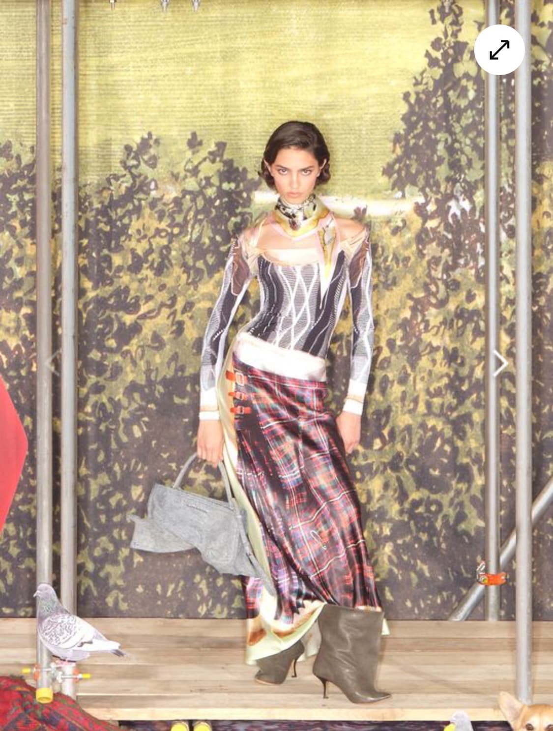 H&M 글렌마틴스 스커트 s (새제품) 상품이미지1