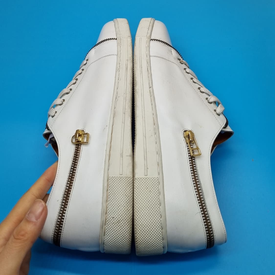 라비지오네 남성가죽스니커즈 실사이즈285 상품이미지5