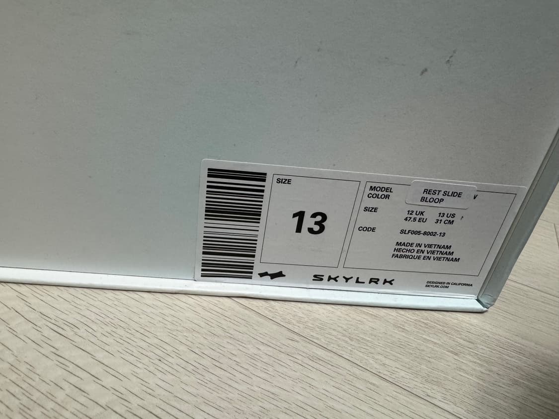 skylrk 슬리퍼 us13 새상품 상품이미지2