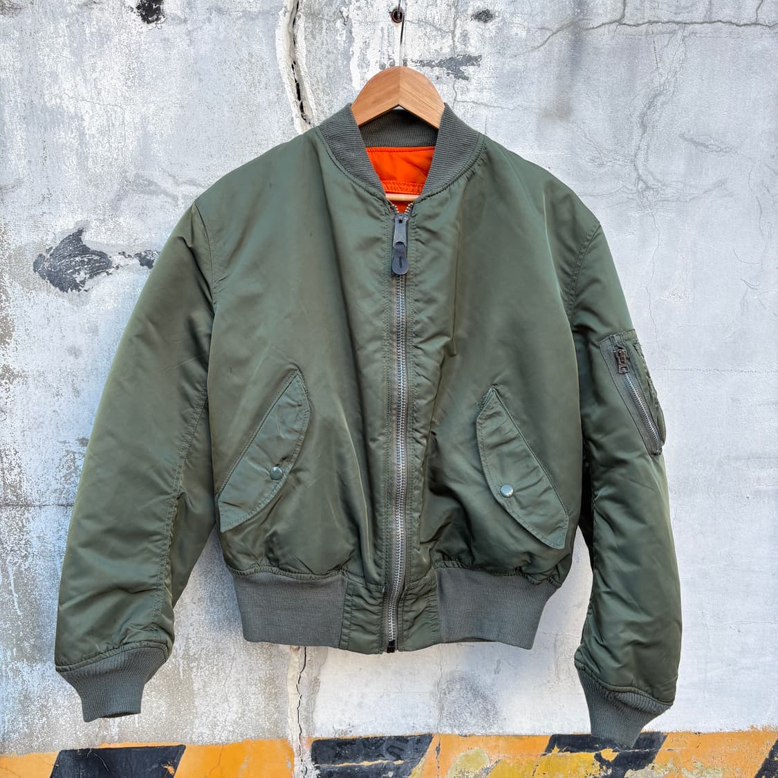 Alpha 90s 알파 made in usa Ma-1 자켓 상품이미지1