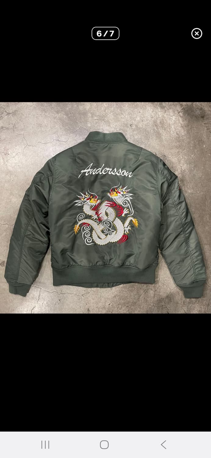 앤더슨벨 항공 자켓 상품이미지8