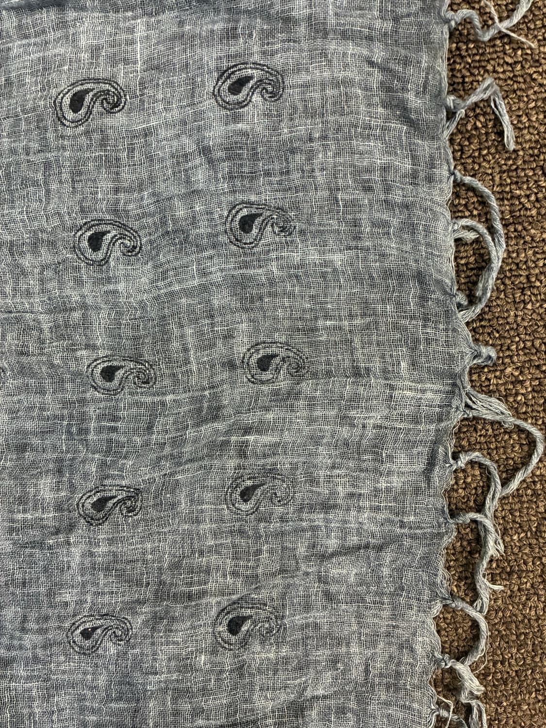 Global Work 빈티지 페이즐리 머플러 상품이미지4