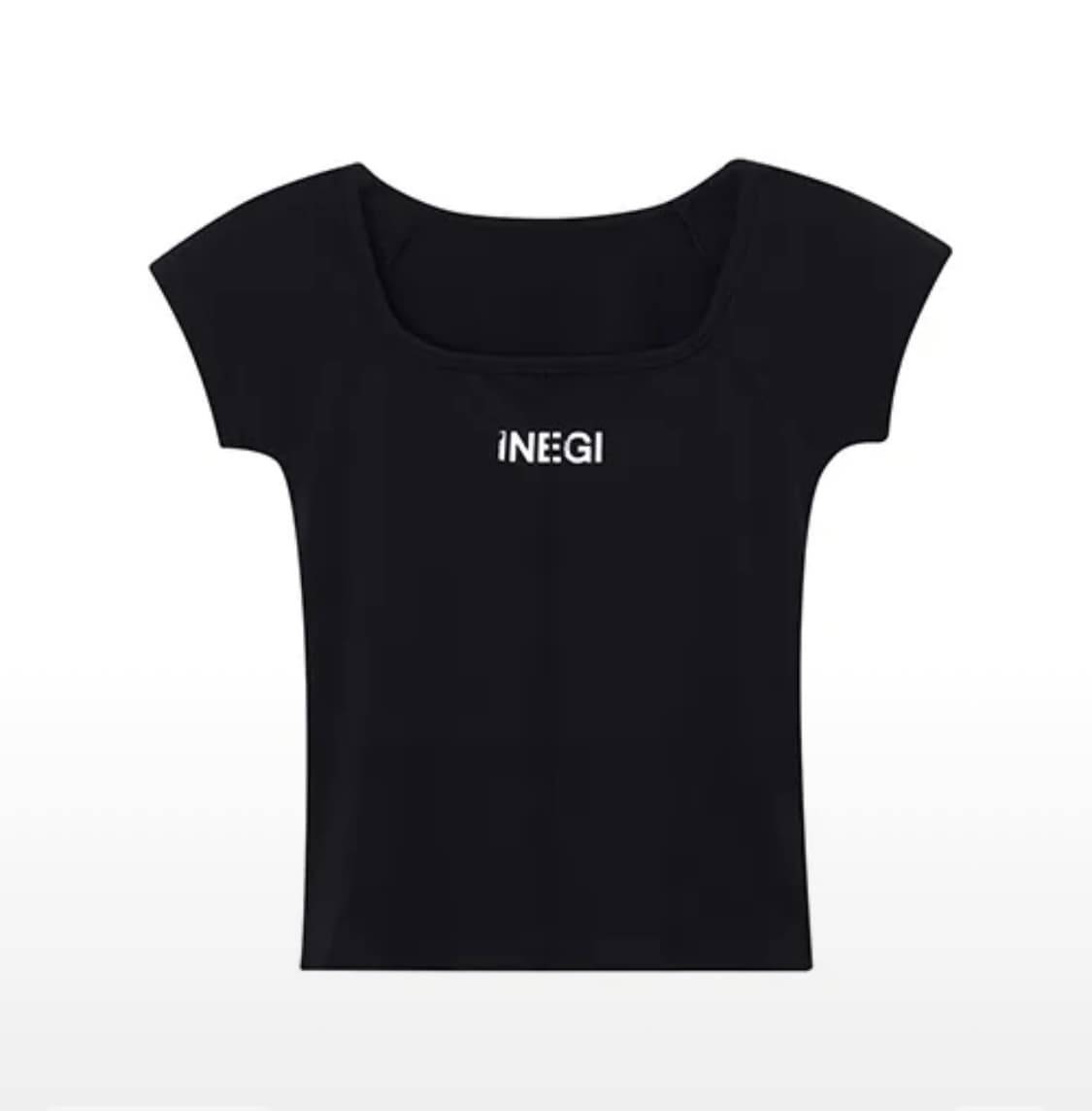 이네기 로고 캡 슬리브 티셔츠 상품이미지1