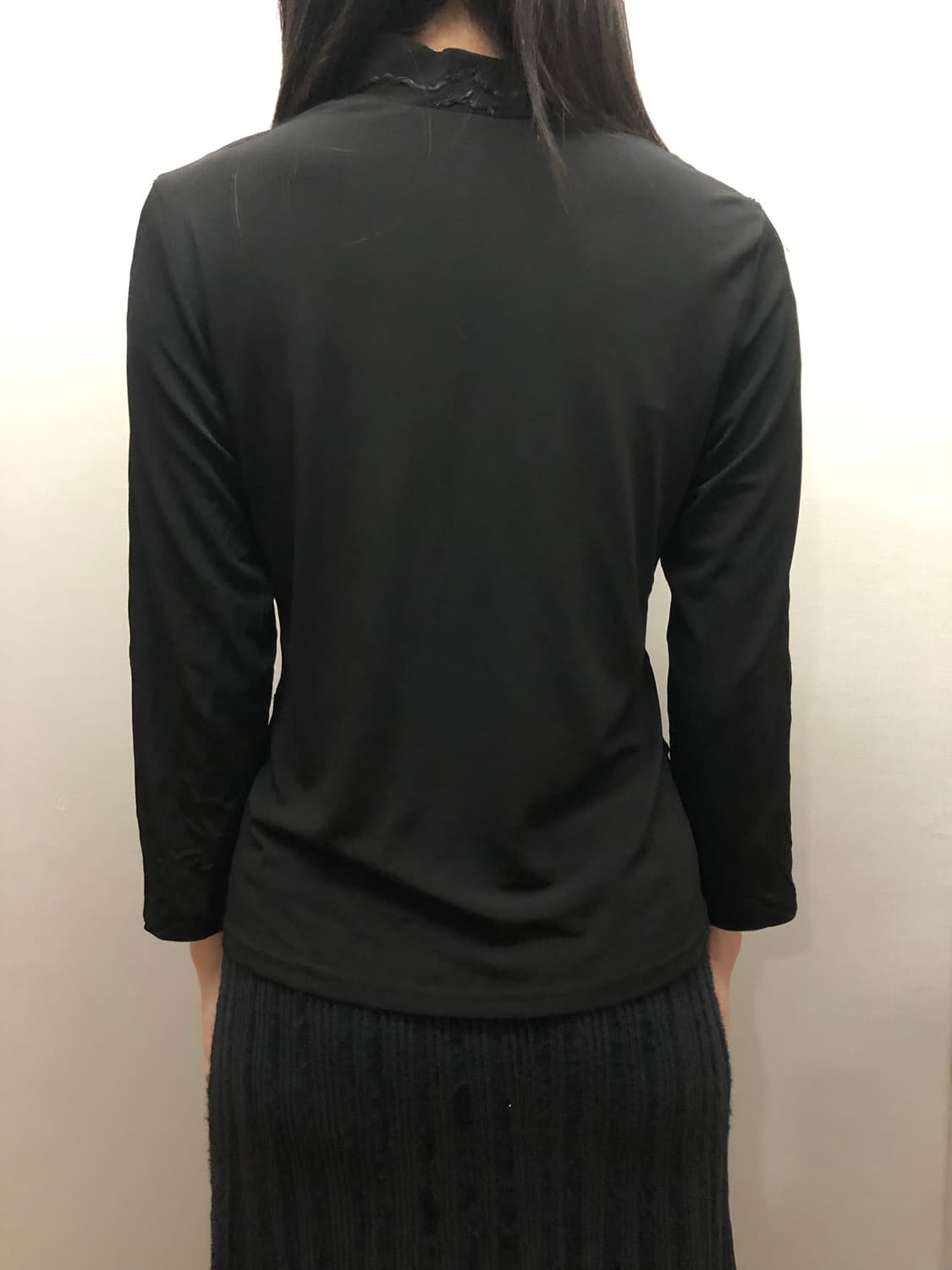 빈티지 블랙 오리엔탈 탑 상품이미지5